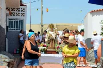 Misa y procesión terrestre-marítima de la playa de Ojos de Garza (Foto TA)